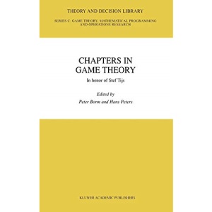 Chapters in Game Theory: In Honor of Stef Tijs (Theory and Decision Library C): 31
