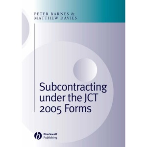 Subcontracting Under the JCT 2005 Forms