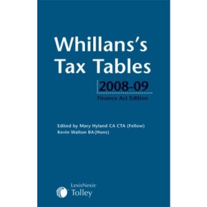 Whillans's Tax Tables 2008-09