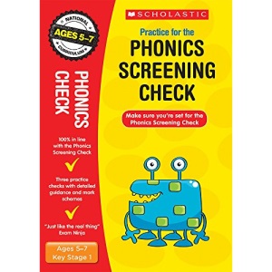 Phonics Screening Check Practice Papers for children ages 5-6 (Year 1) Perfect for Home Learning. (National Curriculum SATs Tests)