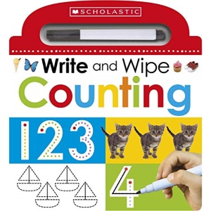 Write and Wipe: Counting: 1 (Scholastic Early Learners)