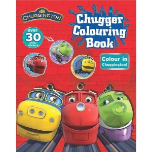Chuggington Shiny Sticker Colouring