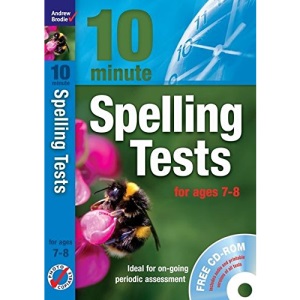 Ten Minute Spelling Tests for ages 7-8