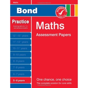 Bond Maths Assessment Papers 5-6 Years
