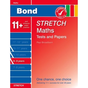 Bond Stretch Maths Tests and Papers 8-9 years