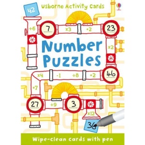 Number Puzzles (Usborne Puzzle Cards)