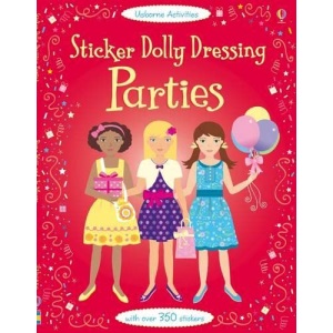 Sticker Dolly Dressing: Parties (Usborne Sticker Dolly Dressing)