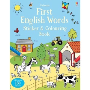 First English Words Sticker and Colouring Book (Sticker and Colouring Books)