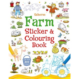 Farm Sticker and Colouring Book (Sticker and Colouring Books)