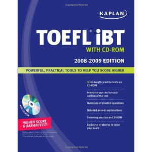 Kaplan TOEFL IBT 2008-2009 Book With Audio-CD