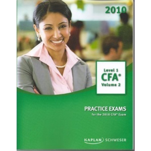 Schweser Practice Exams for the 2010 CFA Exam-Level 1 Volume 2
