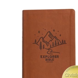 CSB Explorer Bible for Kids, Brown Mountains Leathertouch, Indexed: Placing God's Word in the Middle of God's World