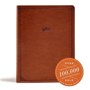 CSB Tony Evans Study Bible, British Tan LeatherTouch, Indexed: Study Notes and Commentary, Articles, Videos, Easy-To-Read Font