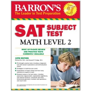 SAT Subject Test Math Level 2 (Barron's Sat Subject Test Math Level 2)