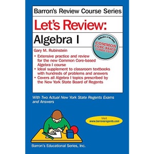 Let's Review Algebra I