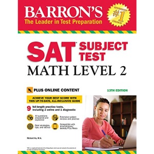 Sat Subject Test: Math Level 2 With Online Tests (Barron's Test Prep): With Bonus Online Tests