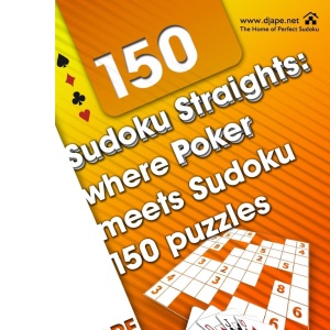 Sudoku Straights: where Poker meets Sudoku - 150 puzzles