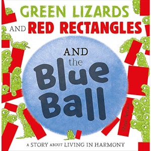 Green Lizards and Red Rectangles and the Blue Ball