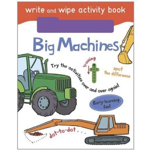 Write and Wipe Activity - Big Machines (Write & Wipe Activity)