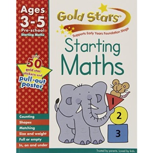 Gold Stars Starting Maths Preschool Workbook