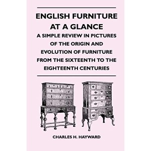 English Furniture at a Glance - A Simple Review in Pictures of the Origin and Evolution of Furniture From the Sixteenth to the Eighteenth Centuries