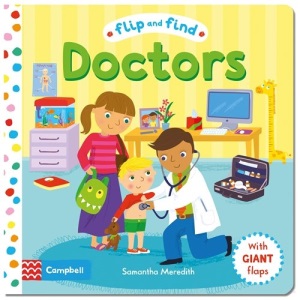 Flip and Find Doctors: a guess who/where flap book about a doctor