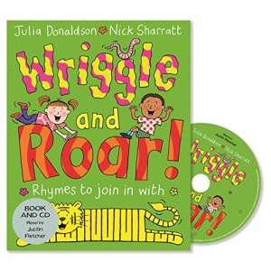 Wriggle and Roar!: Book and CD Pack
