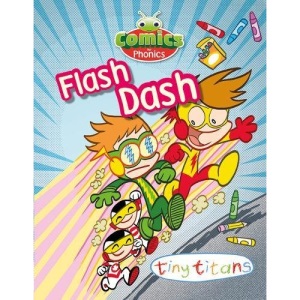 T292A Comics for Phonics Flash Dash Blue B Set 14 (Bug Club (ESPO))