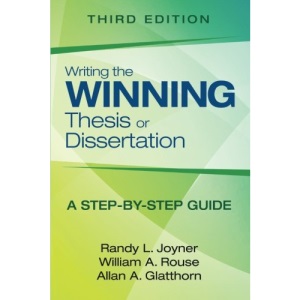 Writing the Winning Thesis or Dissertation: Volume 3