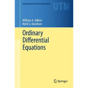 Ordinary Differential Equations (Undergraduate Texts in Mathematics)