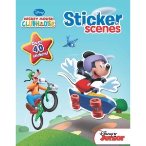 Disney Mickey Mouse Club Sticker Scenes: Over 40 stickers!
