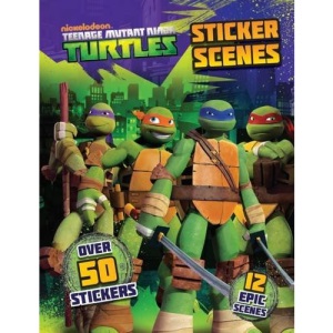 Nickelodeon Teenage Mutant/Ninja Sticker Scene