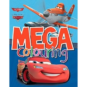 Disney Planes & Disney Pixar Cars Mega Colouring
