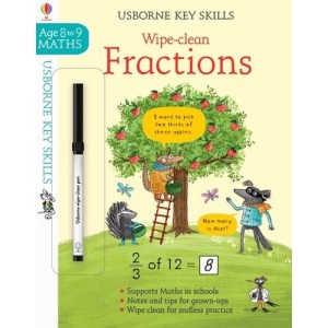 Wipe-clean Fractions 8-9 (Wipe-Clean Key Skills): 1