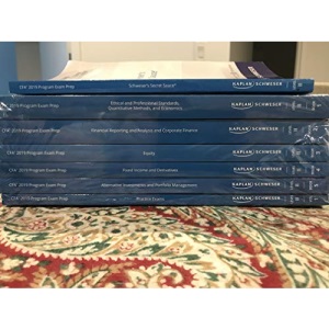 2019 CFA level II Kaplan (Complete Set) + Practice Exam