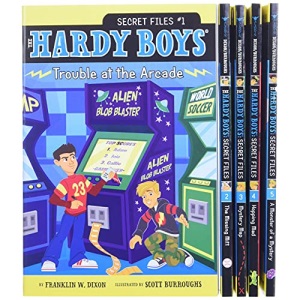 The Hardy Boys Secret Files Collection, Books 1-5: Trouble at the Arcade; The Missing Mitt; Mystery Map; Hopping Mad; A Monster of a Mystery (Hardy Boys: The Secret Files)
