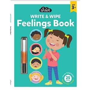 Junior Explorers Write and Wipe: Feelings Book