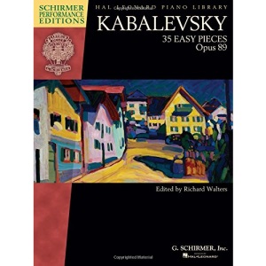 Kabalevsky - 35 Easy Pieces, Op. 89 for Piano (Schirmer Performance Editions: Hal Leonard Piano Library)