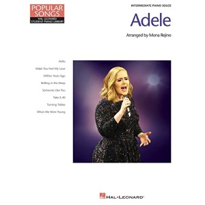 Adele: Popular Songs Series (Hal Leonard Student Piano Library): 8 Beautiful Arrangements for Intermediate Piano Solo (Popular Songs: Hal Leonard Student Piano Library)