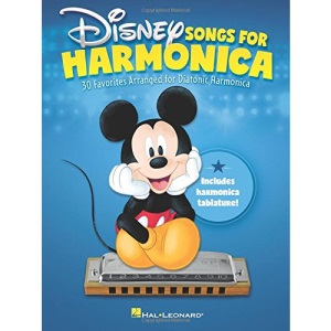 Disney Songs for Harmonica Diatonic Harmonica Book