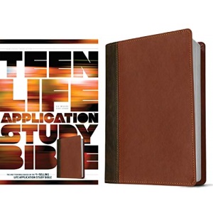 Teen Life Application Study Bible NLT: New Living Translation Teen Life Application Study, Brown and Rust