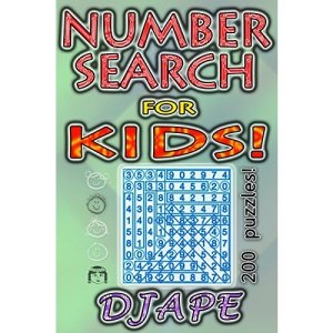 Number Search for KIDS: 200 puzzles! (Number Searches Books)