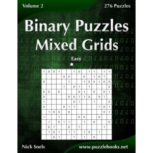 Binary Puzzles Mixed Grids - Easy - Volume 2 - 276 Puzzles
