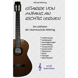 Gitarre von Anfang an richtig lernen: Ein Leitfaden der Gitarrenschule Möhring