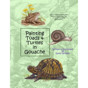 Painting Toads & Turtles in Gouache