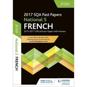 National 5 French 2017-18 SQA Past Papers with Answer