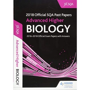 Advanced Higher Biology 2018-19 SQA Past Papers with Answers