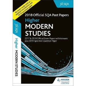 Higher Modern Studies 2018-19 SQA Specimen and Past Papers with Answers