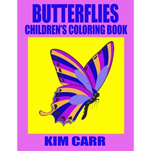 Butterflies: Children's Coloring Book