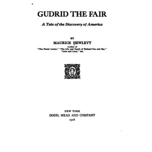 Gudrid the Fair, a tale of the discovery of America